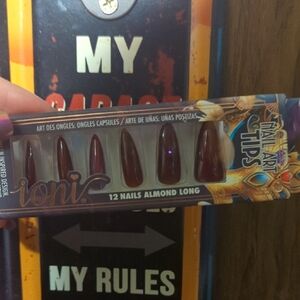 Voni Almond Long Nail Art Tips